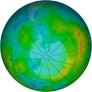 Antarctic Ozone 2012-07-07